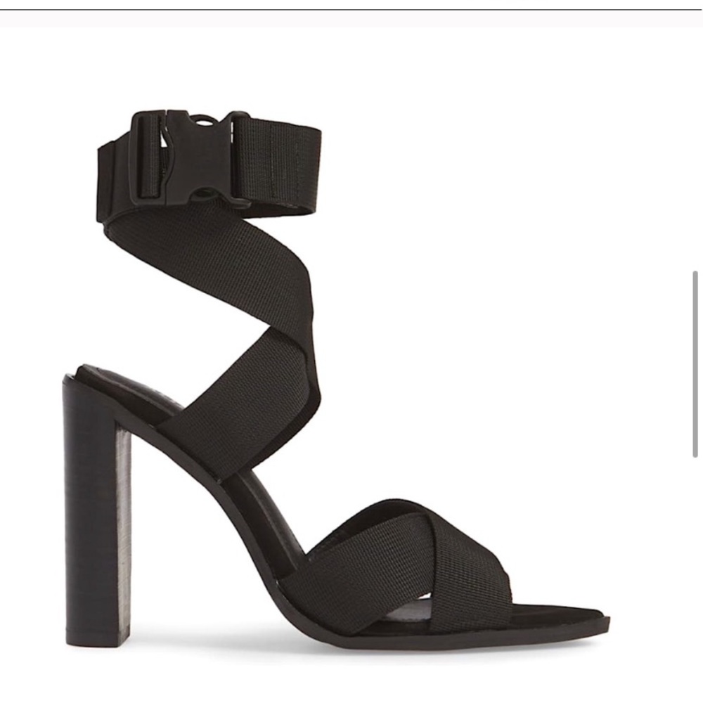 Alias Mae soli canvas heeled sandals 7.5